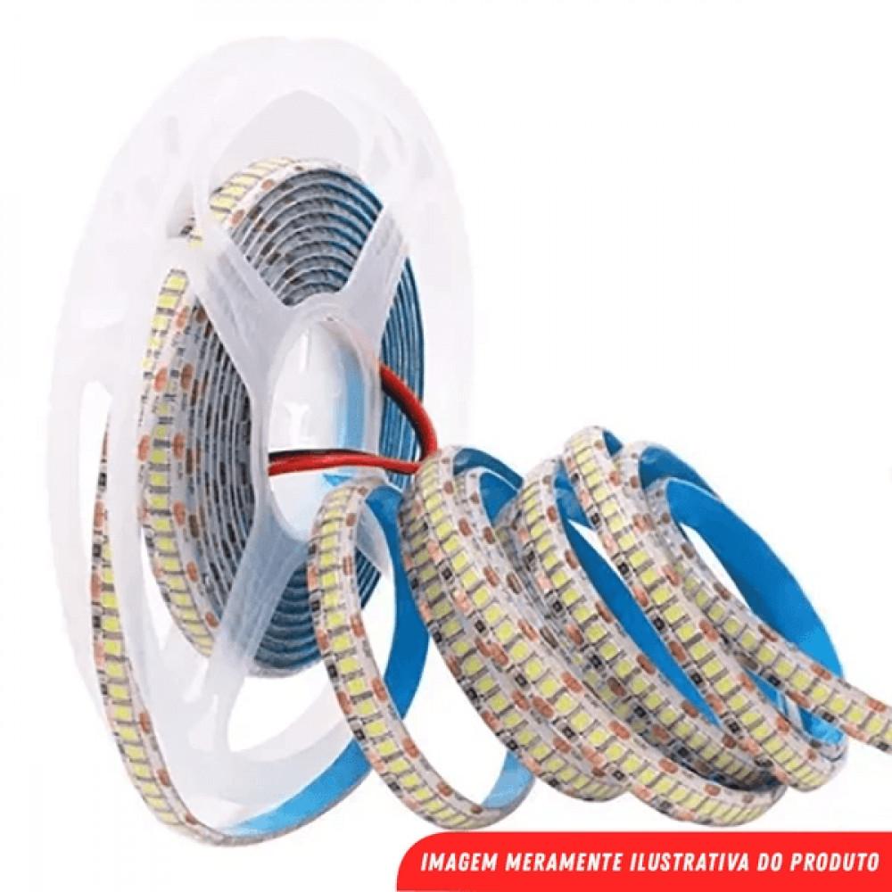 Fital Led 128L 24v IP20 10w 8mm 6000k 2300Lu Rolo 5 m (Kv)