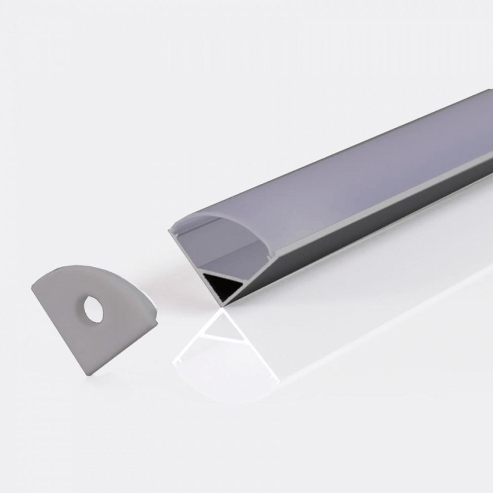 Perfil AL 1313 Canto Preto 2 m