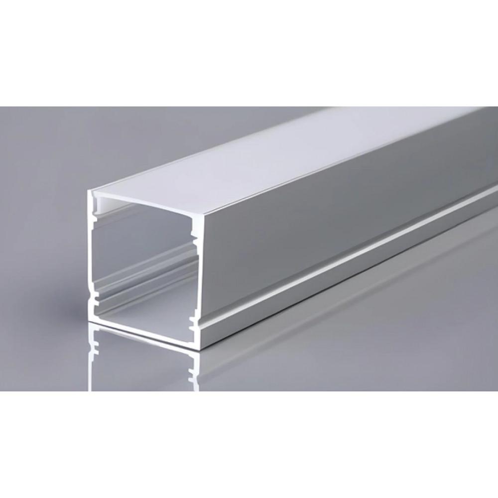 Perfil AL 2525 Sobrepor Branco - 1 Mt