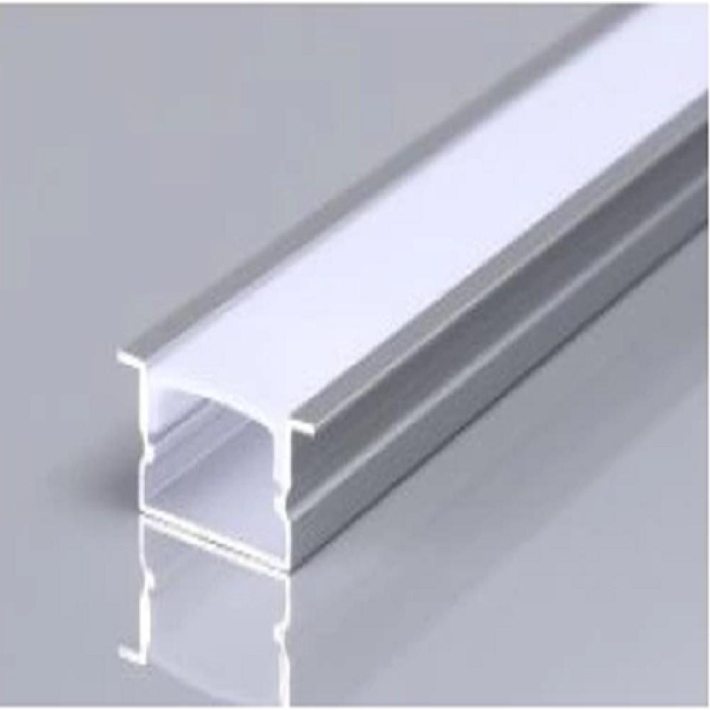 Perfil AL 2610 Embutir Branco 2 m