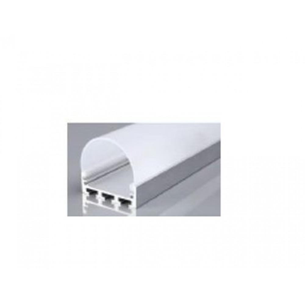 Perfil AL 4542 Sobrepor Branco – 1 Mt
