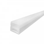 PERFIL DE SILICONE 1616 SOBREPOR BRANCO - METRO