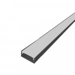 PERFIL AL 2310 SOBREPOR PRETO 2 M