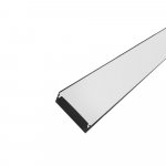 PERFIL AL 5020 SOBREPOR PRETO 3 M