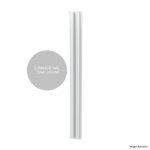 ARANDELA 5017I-WH 100CM 2X120L 220V IP65 18W 1920LU 3000K