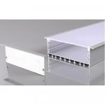 Perfil AL 12035 Embutir Branco 2 m