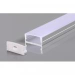 Perfil AL 2310 Sobrepor Branco - 4 Mt