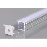 Perfil AL 2315 Embutir Branco 3 m