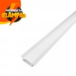 PERFIL AL 2407 EMBUTIR BRANCO 3M (SP)