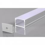 Perfil AL 3020 Sobrepor Branco 2 m