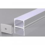 Perfil AL 4020 Sobrepor Branco - 3 Mt