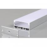 Perfil AL 5020 Sobrepor Branco - 2 Mt