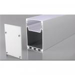 Perfil AL 5075 Sobrepor Branco 2 m