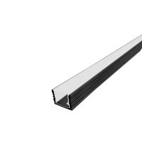 PERFIL AL 1713 SOBREPOR PRETO 6 M