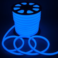 Fita Leds Neon Blue 24V IP65 12W - METRO (Ow)