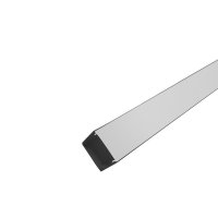 PERFIL AL 2525 SOBREPOR PRETO 4 M