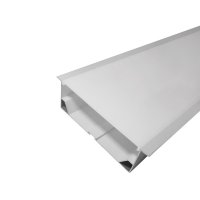 Perfil AL 12035 Embutir Branco 6 m