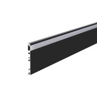 PERFIL AL 10010 RODAPÉ PRETO 4 M