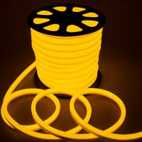 Fita Leds Neon Yellow 24V IP65 12W - METRO (Ow)