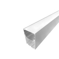 Perfil AL 5075 Sobrepor Branco 2 m