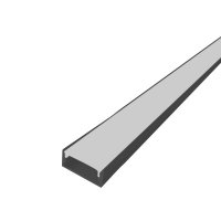 PERFIL AL 2310 SOBREPOR PRETO 4 M