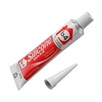 Adesivo silicone 100 ml Branco