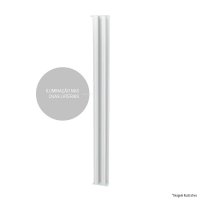 ARANDELA 5017I-WH 200CM 2X120L 127V IP65 36W 3840LU 3000K