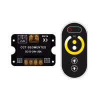 Controladora/Dimerizador 3 cores WW+W c/ Controle