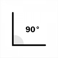 CORTE 90°