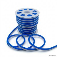 FITA LEDS NEON 24V IP65 12W BLUE - METRO (OW)