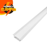 Perfil AL 2407 Embutir Branco 2 m (Sp)