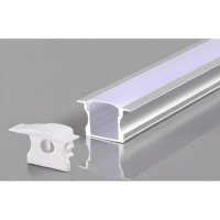Perfil AL 2414 Embutir Branco 5 m