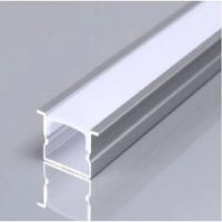 Perfil AL 2610 Embutir Branco 2 m
