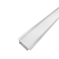 Perfil AL 2610 Embutir Branco 3 m