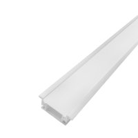 Perfil AL 2811 Piso Embutir Branco 2 m