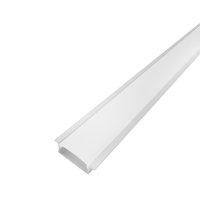 Perfil AL 3010 Embutir Branco 3 m