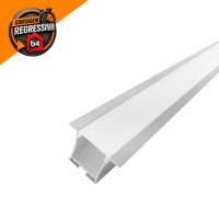 PERFIL AL 3628 EMBUTIR BRANCO 2M