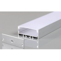 Perfil AL 5020 Sobrepor Branco - 5 Mt