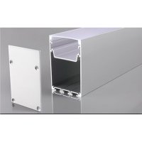 Perfil AL 5075 Sobrepor Branco - 5 Mt