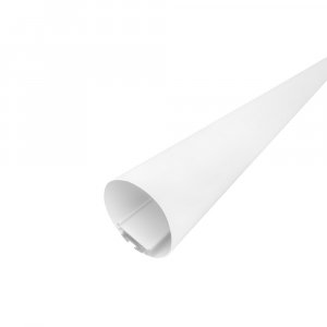 PERFIL AL D60 TUBULAR BRANCO 4M