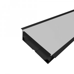 PERFIL AL 12035 EMBUTIR PRETO 4M