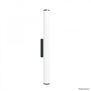 ARANDELA D30 PRETA 120CM 1X120L 220V IP65 7,2W 640LU 3000K