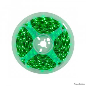 FITA 240 LEDS DIGITAL 24V IP20 12W 10MM GREEN R 5M