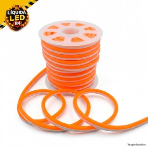 FITA LEDS NEON 24V IP65 12W ORANGE - METRO (OW)