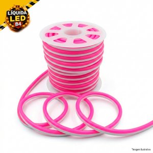 FITA LEDS NEON 24V IP65 12W PINK - METRO (OW)