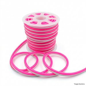 FITA LEDS NEON 24V IP65 12W PINK - METRO (OW)