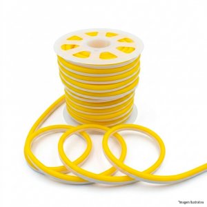 FITA LEDS NEON 24V IP65 12W YELLOW - METRO (OW)