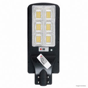 Luminária Solar 600 Leds IP67 500w 1500Lu 3000k