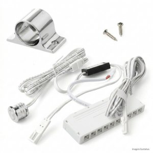KIT SENSOR DE PRESENÇA SIMPLES 10 PORTAS