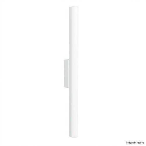 ARANDELA 4542 BRANCA 60CM 2X120L 220v IP65 10,8W 960Lu 3000k